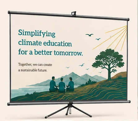 ClimatEnlighten lecture slide concept